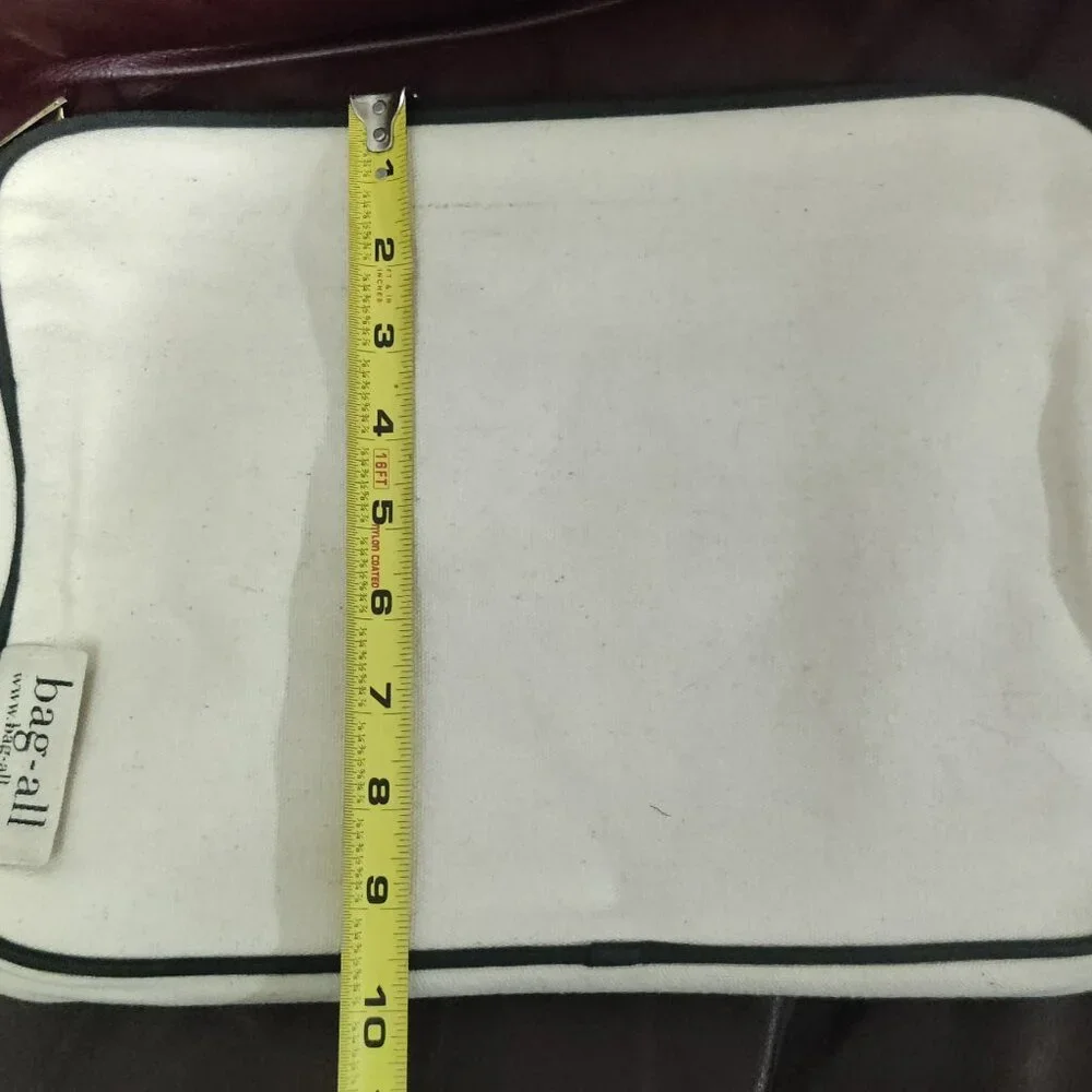 Canvas Computer/Laptop Bag with Charger Compartment by Bag-All
